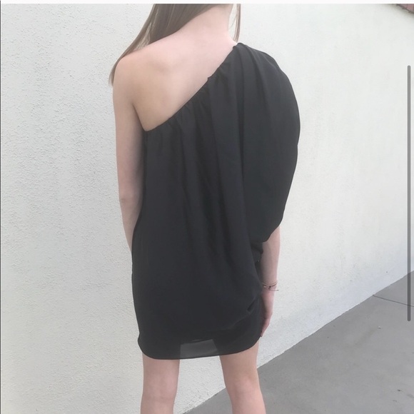 Aidan AiDAN MATTOX One Shoulder Cocktail Dress - Picture 3 of 8